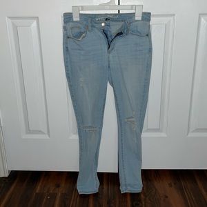 size 2 skinny jeans